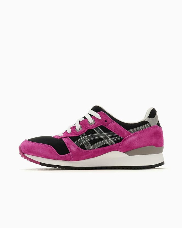 Asics gel lyte iii white black pink on sale